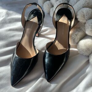 Antonio Melani Black Patent Leather Women's Heels